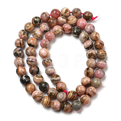 Natural Rhodonite Beads Strands G-R494-A12-02-1