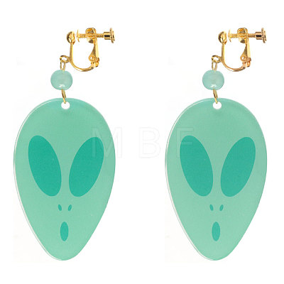Acrylic Clip-on Earrings FS-WGC2B37-03-1
