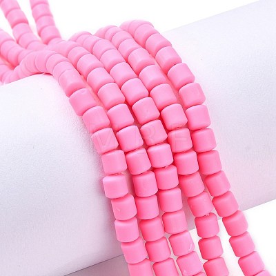 Handmade Polymer Clay Bead Strands X-CLAY-ZX006-01-7-1