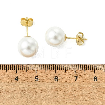 4 Pairs 304 Stainless Steel Stud Earrings EJEW-JE07011-1