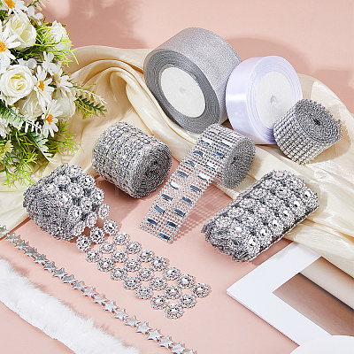 Polyester Star Ribbon Trim OCOR-DC0001-34-1