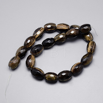 Natural Tiger Eye Beads Strands G-Q948-59B-1