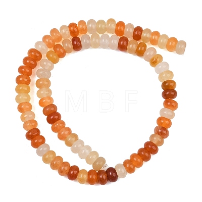 Natural Golden Silk Jade Beads Strands GG-CBAD029-B01-5x8mm-1
