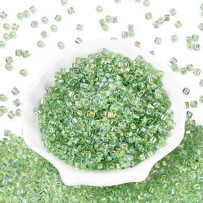 FGB Transparent Colours Glass Seed Beads SEED-Q040-07A-B06-1