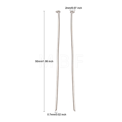 Iron Flat Head Pins X1-IFIN-HP5.0cm-P-1