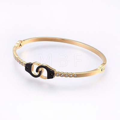 304 Stainless Steel Bangles BJEW-P222-09-1