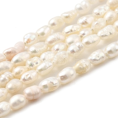 Natural Cultured Freshwater Pearl Beads Strands PEAR-I007-01J-02A-1