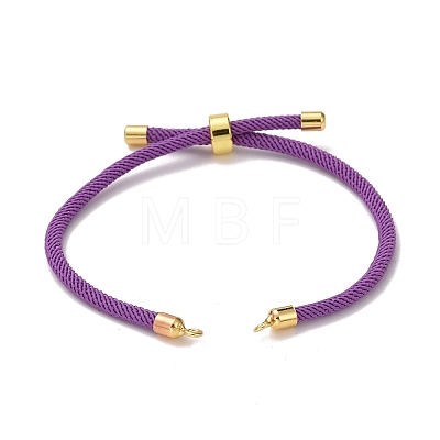 Adjustable Polyester Cord Bracelet Making MAK-C001-01-1