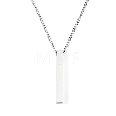 Non-Tarnish 201 Stainless Steel Pendant Necklaces NJEW-M218-03P-1