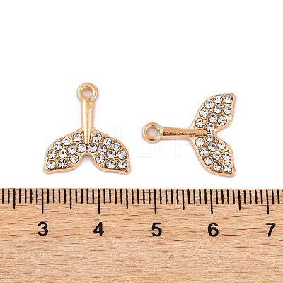 Alloy Rhinestone Pendants FIND-Q100-06KCG-1