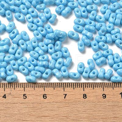 Baking Paint Glass Seed Beads SEED-K009-01A-06-1