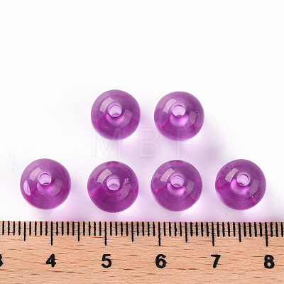 Transparent Acrylic Beads MACR-S370-A10mm-740-1