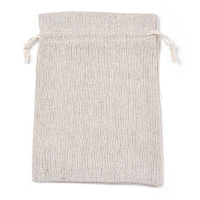 Cotton Cloth Packing Pouches Drawstring Bags ABAG-R011-13X18-01-1