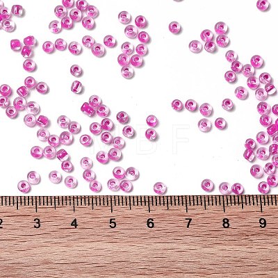 8/0 Transparent Glass Seed Beads SEED-F003-03B-06-1