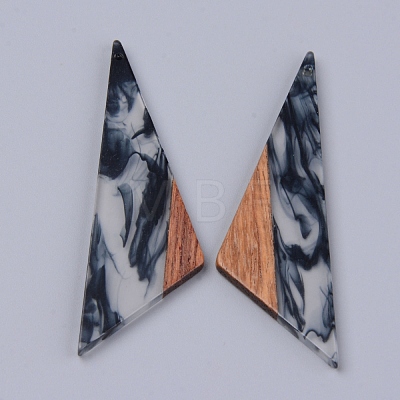 Resin & Walnut Wood Pendants RESI-R428-04-1