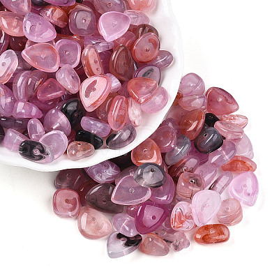 Transparent Acrylic Beads TACR-T028-39C-1