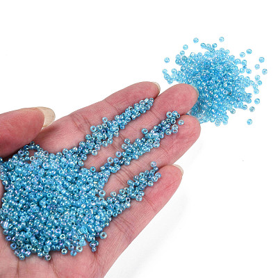 Round Glass Seed Beads SEED-A007-2mm-163-1