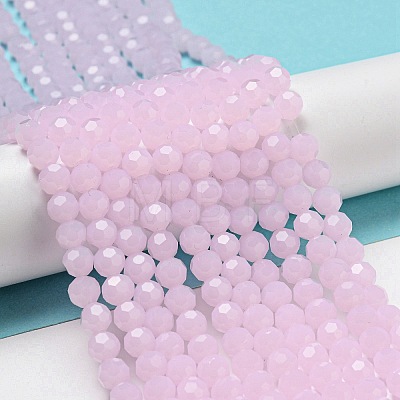 Imitation Jade Glass Beads Stands EGLA-A035-J6mm-D02-1