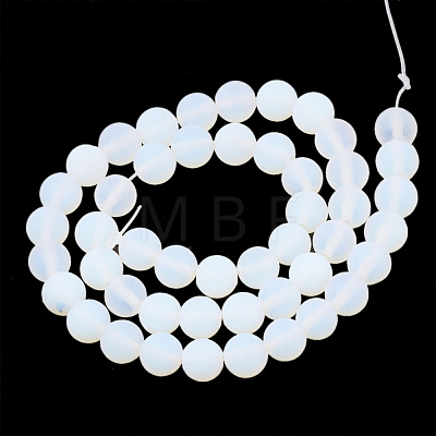 Opalite Beads Strands X-G-T106-337-1