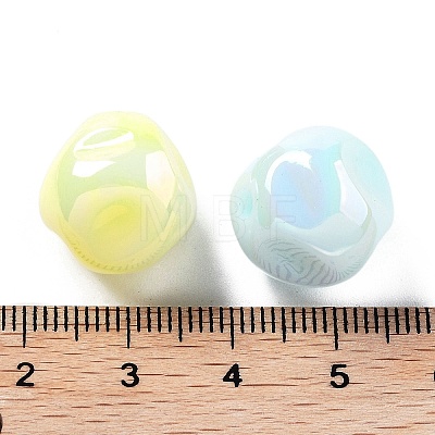 UV Plating Acrylic Beads MACR-K357-10G-1