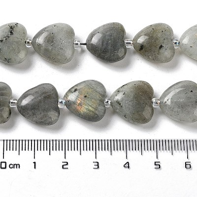 Natural Labradorite Beads Strands G-E614-A11-01-1