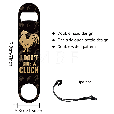 201 Stainless Steel Bottle Opener AJEW-WH0393-009-1
