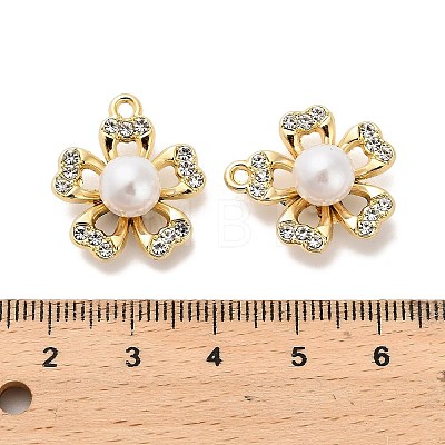 Alloy Crystal Rhinestone Pendants FIND-I043-08G-1