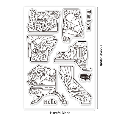 Custom PVC Plastic Clear Stamps DIY-WH0448-0522-1