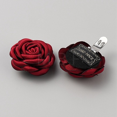 Polyester Shoe Buckle Clip FIND-WH0139-54B-1