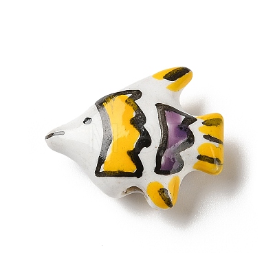 Handmade Porcelain Beads PORC-Z006-01D-1