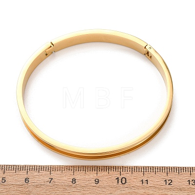 304 Stainless Steel Grooved Bangle Base SA-CBACA70-04G-1
