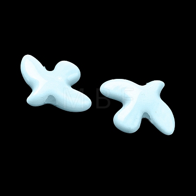 Handmade Porcelain Beads PORC-D013-01K-1