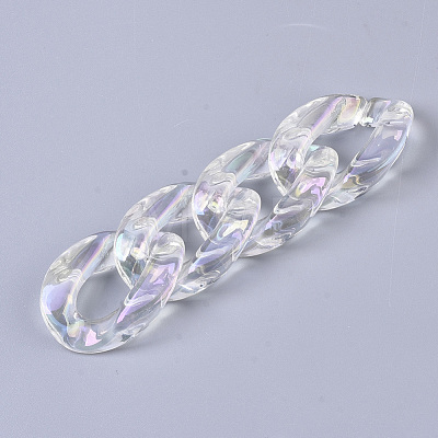 Transparent Acrylic Linking Rings PACR-R246-051A-1