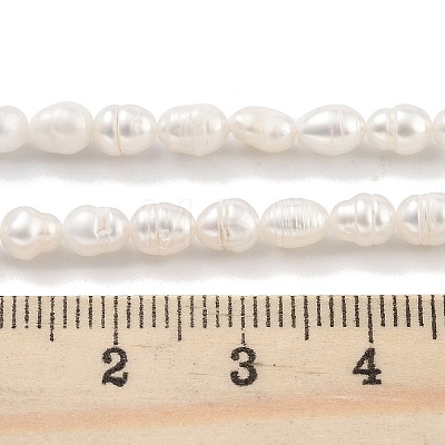 Natural Cultured Freshwater Pearl Beads Strands PEAR-P062-03A-1