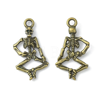 Punk Alloy Pendants LS-EA8768Y-AB-1