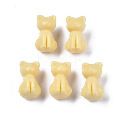 Opaque Acrylic Kitten Beads MACR-S830-02A-1