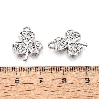 Alloy & Crystal Rhinestone Pendants PALLOY-T095-05P-1