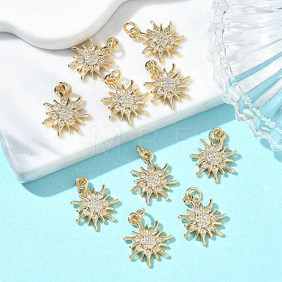 SHEGRACE Brass Clear Cubic Zirconia Pendants XGRQ3K123-534G-1