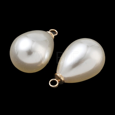 ABS Plastic Pearl Pendants FIND-Z105-03H-02G-1