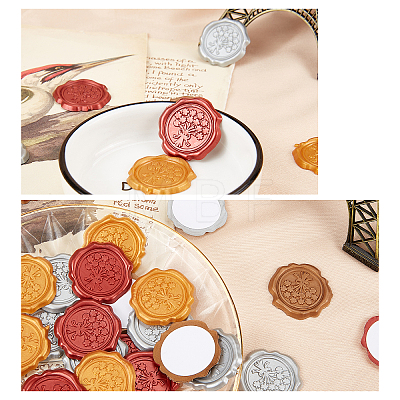 Adhesive Wax Seal Stickers DIY-WH0201-08C-1