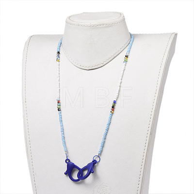Personalized Beaded Necklaces NJEW-JN02853-01-1