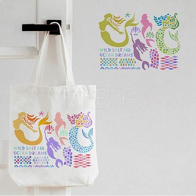 Large Plastic Reusable Drawing Painting Stencils Templates DIY-WH0202-210-1