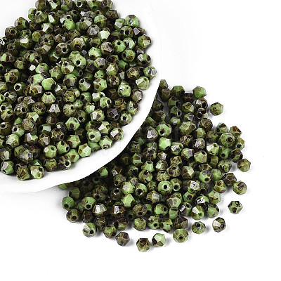 Picasso Glass Seed Beads SEED-N011-02H-1