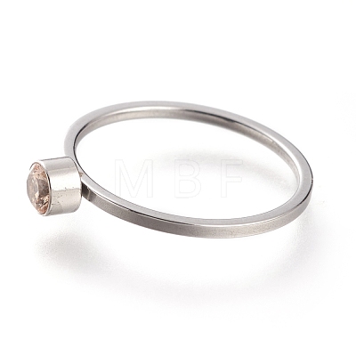 304 Stainless Steel Finger Rings RJEW-B0005-7-04P-1