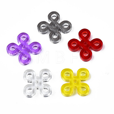 Transparent Acrylic Beads BACR-N001-011-1