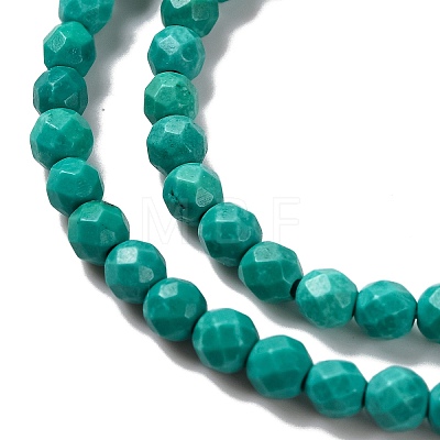 Natural Howlite Beads Strands G-C025-02B-08-1