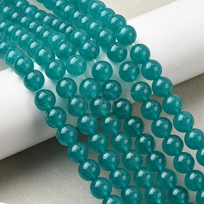 Natural White Jade Beads G-G766-B-16-1-1