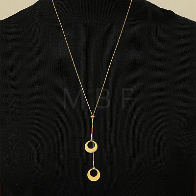 Stainless Steel Pendant Necklace HJ6725-1-1