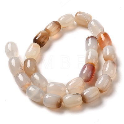 Natural Australia Marine Chalcedony Beads Strands G-P521-A01-01-1