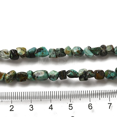 Natural African Turquoise(Jasper) Beads Strands G-D081-A05-1